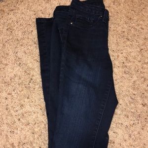 Super Dark Blue Skinny Jeans